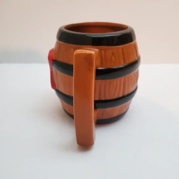 Paladone Donkey Kong Barrel Shaped Mug DK 2018 Nintendo - Picture 4 of 6